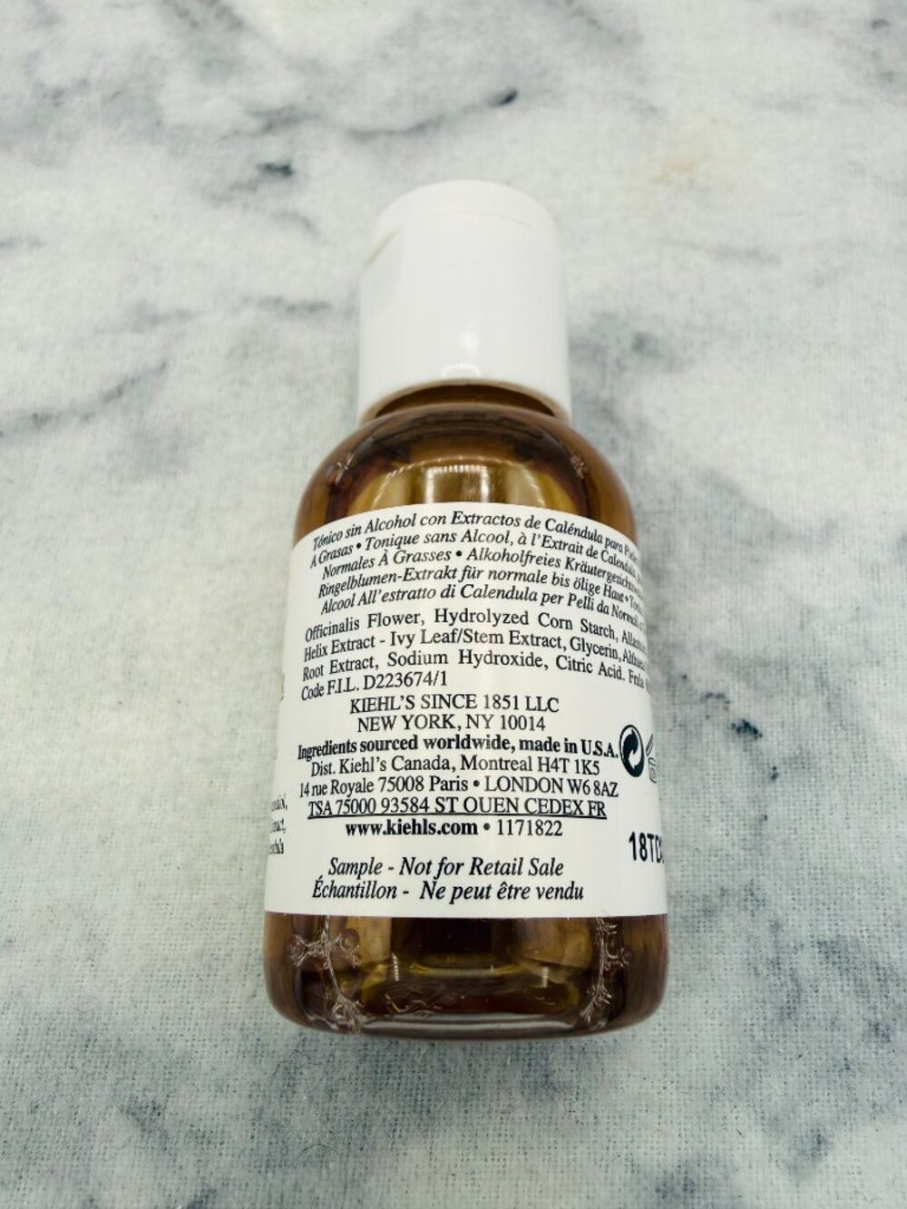 Kiehls Skincare Gift Set-Calendula Herbal-Extract Toner,Travel,5 X 40ml-5pc-NEW - Picture 10 of 16
